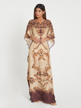 Poncho with Geometric PrintKashkha