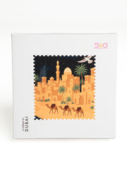 arabic culture dubai  heritage desert city scape scarf