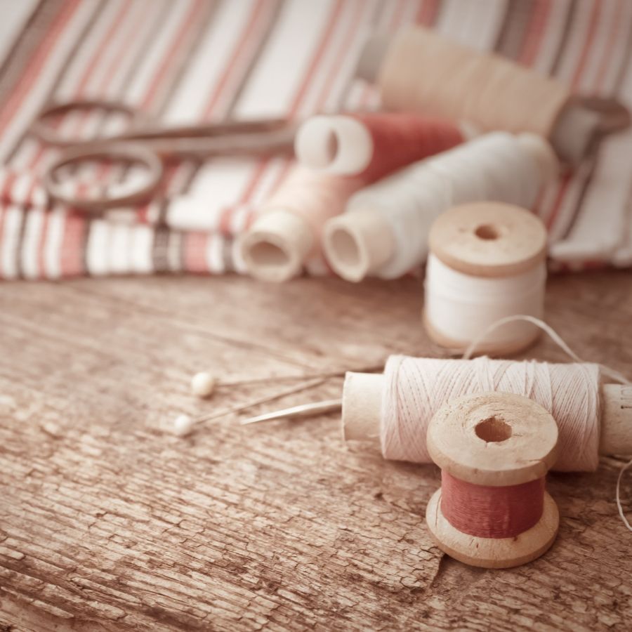 Artisanal Sewing Tools And Threads
