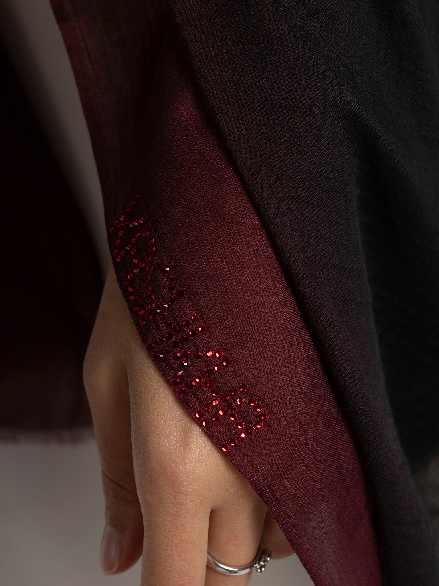 Maroon-Black