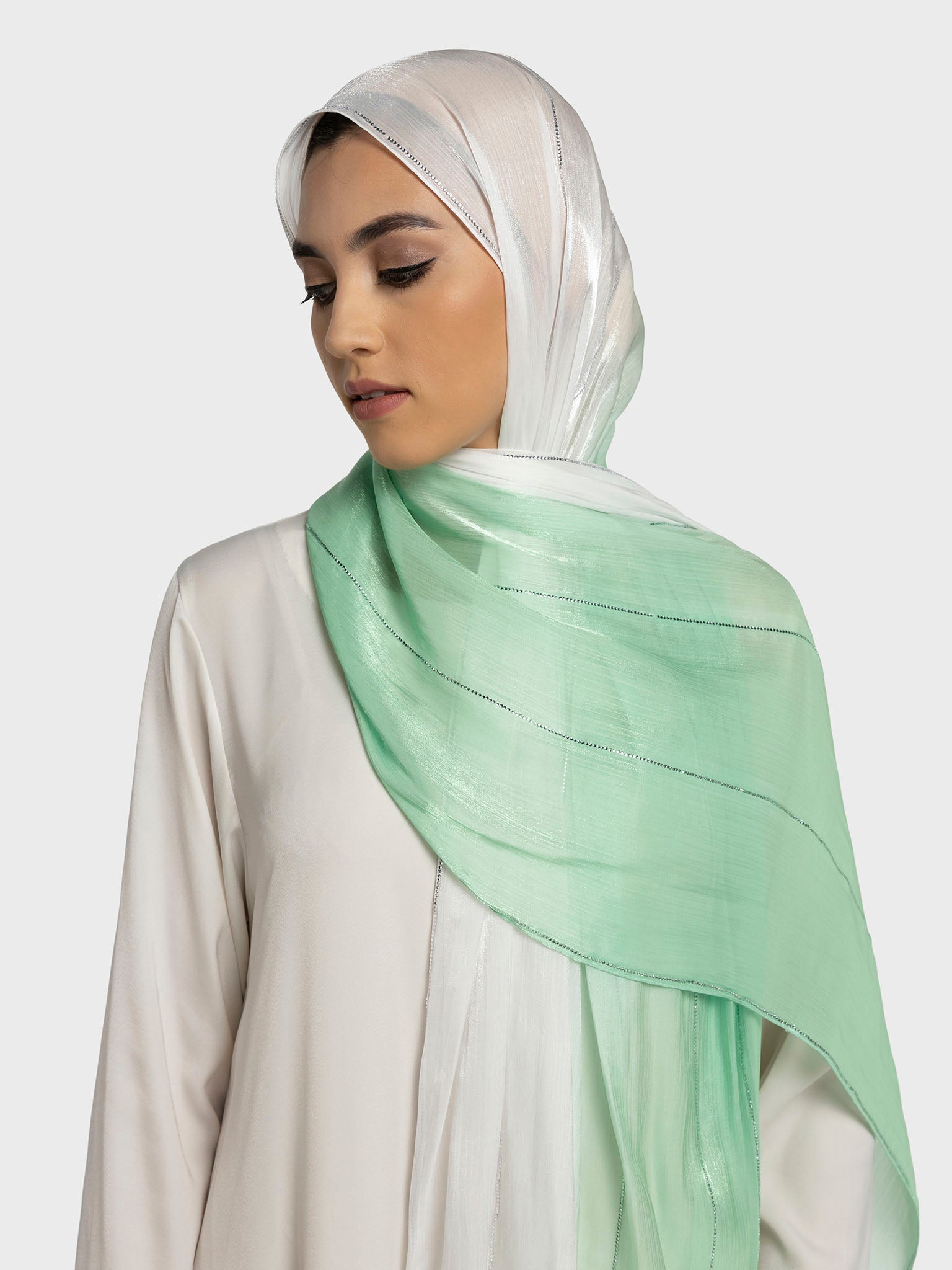 Green-OffWhite 1