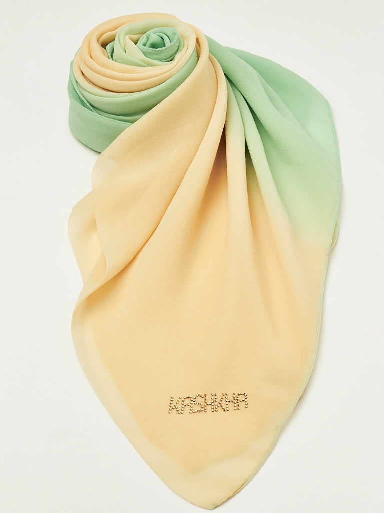 Ombre Silk Chiffon ScarvesKashkha